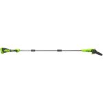 Elagueuse sur perche greenworks 40v - 20 cm - sans batterie ni chargeur - g40psf