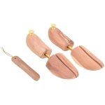 largisseur de chaussures - vidaxl - bois de htre - rglable - confortable - mixte