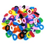 Elastiques cheveux mousse lot de 100pcs pcs - couleurs assorties - rc004760 Elastiques cheveux mousse lot de 100pcs pcs - couleurs assorties - rc004760