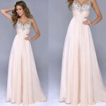 Elgant femme paillettes mousseline de soie col v haute taille maxi robe pour cocktail party mariage ...