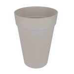Elho pot de fleurs loft urban rond haut -  34 x h 45 cm - extrieur - 100% recycl - gris