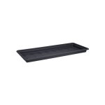 Elho soucoupe pour jardinire green basics 60 - vivre noir - extrieur - xxl -  549 x h 46 cm
