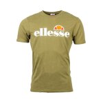Tee - shirt - ellesse - homme - manches courtes - vert kaki - coton 100%