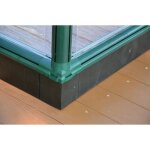 Embase pour serre de jardin canopia by palram - ecogrow 63 m - plastique - rsine - assemblage facile ...