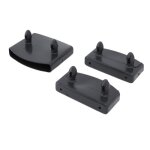 Embouts de lattes de lit - omabeta - supports en plastique - noir - 57 mm - 8 mm Embouts de lattes de lit - omabeta - supports en plastique - noir - 57 mm - 8 mm