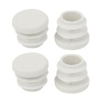 Patins pour meubles sourcing map 4pcs bouchon pied de chaise embout capuchon jambe tube insert table ...