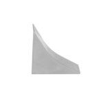 Embout de plinthe embout de finition pour plinthe 23x23mm granite