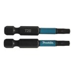 Embout torx - makita - tx15x50 - lot de 2 pi�ces - pr�cision - longue dur�e de vie