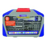Embout de vissage - tivoly - coffret 46 pièces - haute qualité - multi usages - torx Embout de vissage - tivoly - coffret 46 pièces - haute qualité - multi usages - torx