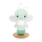 Empilable culbuto en bois lib�lulle - jouet deveil en bois - 5 pi�ces � empiler avec ailes en feutrine ...