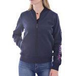 Emporio armani - veste zippée - marine - s - bleu - pulls & gilets & sweats femme Emporio armani - veste zippée - marine - s - bleu - pulls & gilets & sweats femme