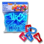 Emporte - pices en forme de lettres de lalphabet