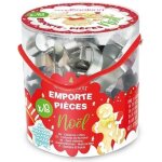 Emporte - pices nol - scrapcooking - seau de 18 pices - acier