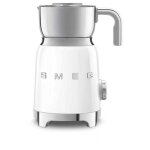 Emulsionneur de lait / chocolati�re smeg mff01wheu 500w 0. 6l blanc
