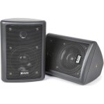 Enceintes 2 voies 75 watts skytec ods40b - noir - boitier solide en abs - livr� par paire avec �trier ...