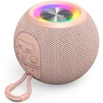 Enceinte bluetooth - hama - ball shape speaker - 5 w - rose - 10 heures dautonomie