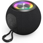 Enceinte bluetooth - hama - ball shape speaker - 5w - 5 modes lumineux - noir