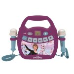 Enceinte bluetooth la reine des neiges - lexibook - effets lumineux micros et batterie rechargeable Enceinte bluetooth la reine des neiges - lexibook - effets lumineux micros et batterie rechargeable