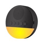 Enceinte � bruits blancs et m�lodies avec veilleuse - toka� - noir