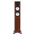 Enceinte colonne - monitoraudio - silver 200 7g - noyer - filaire - vendue  lunit