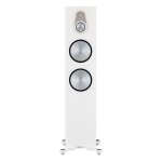 Enceinte colonne - monitor audio - silver 500 7g - blanc satin - filaire - vendue  lunit