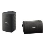 Enceintes ext�rieures yamaha ns - aw194 noires - 2 voies - 80w max - 30w nominal - imperm�ables