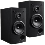 Enceinte hi - fi - triangle - comte 902 - puissance 80w - design compact - tweeter en titane
