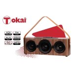 Enceinte portable sans - fil avec radio fm support tlphone et dragonne - toka