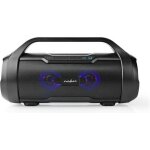 Nedis enceinte sans fil bluetooth party boombox autonomie 6 hrs 60 watt lecture multimdia: micro sd ...
