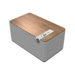Enceinte sans fil - klipsch - the three plus - bluetooth 5. 3 - 120 watts - design bois et métal Enceinte sans fil - klipsch - the three plus - bluetooth 5. 3 - 120 watts - design bois et métal