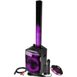 Enceinte de soirée sono dj karaoké 400w pickering solo - array led - aux / usb / bt / tws / pc + 2 micros ... Enceinte de soirée sono dj karaoké 400w pickering solo - array led - aux / usb / bt / tws / pc + 2 micros ...