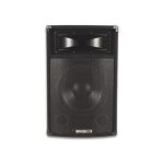 Velleman enceinte sono trap�ze 2 voies 12 500w - grille m�tal coins prot�g�s 4 broches & jack 6. 35mm ...