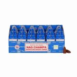 Lot de 12 encens en cône nag champa - satya Lot de 12 encens en cône nag champa - satya