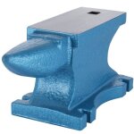 Enclume de forgeron 25kg - vevor - en fonte avec corne