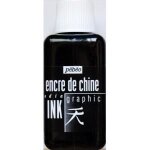 Encre de chine - p�b�o - graphik - 250 ml - noir - opaque et satin�e