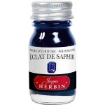 Encre pour stylos plume - calligraphie - eclat de saphir - herbin - flacon 10ml