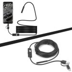 Endoscope usb surenhap y102 - objectif 55mm - câble 5m - 6 led - ip67 - photo numérique Endoscope usb surenhap y102 - objectif 55mm - câble 5m - 6 led - ip67 - photo numérique