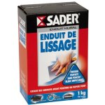 Enduit de lissage - sader - mur en pte - prt  l?emploi - joint plaque de pltre - rebouchage - pot ...