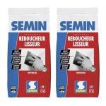 Enduit de rebouchage et lissage en poudre semin - schage rapide - intrieur - lot de 2 sacs de 15 kg ...