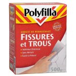 Enduit de rebouchage poudre pour fissures et trous 500g - enduits de rebouchage int�rieur et multi - ...