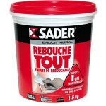 Enduit de rebouchage sader - 1. 5 kg - blanc - intrieur - prt  lemploi