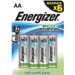 Energizer lot de 6 piles lr06 / aa eco advanced