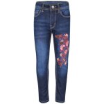 Enfants filles extensible brod� denim jeans mode fan�e mode jegging confort maigre pantalon �ge 5 - 13 ...