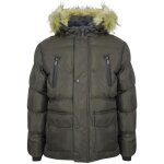 Enfants filles gar�ons rembourr� hiver manteau l�cole encapuchonn� toison doubl� veste puffer l�cole ...