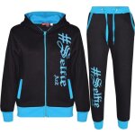 Enfants filles garçons unisexe survêtement selfie imprimé plaine À capuche haut et bas jogging costume ... Enfants filles garçons unisexe survêtement selfie imprimé plaine À capuche haut et bas jogging costume ...