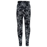 Enfants filles halloween toile daraigne imprim leggings 3 - 13 ans