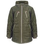 Enfants filles longline décontracté ecole veste mode olive rembourré bulle manteau urbain vêtements dhiver ... Enfants filles longline décontracté ecole veste mode olive rembourré bulle manteau urbain vêtements dhiver ...