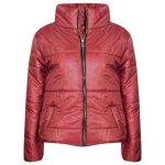 Enfants filles vin veste look humide recadre rembourr matelass doudoune bulle vestes chaud pais manteaux ...