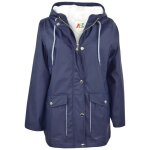 Veste impermable enfants bleu marin - windbreaker tanche parka douche rsistant - filles garons 5 ...