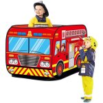 Jouet cabane - enfants - camion de pompier - facile � plier - int�rieur / ext�rieur - � monter soi - ...
